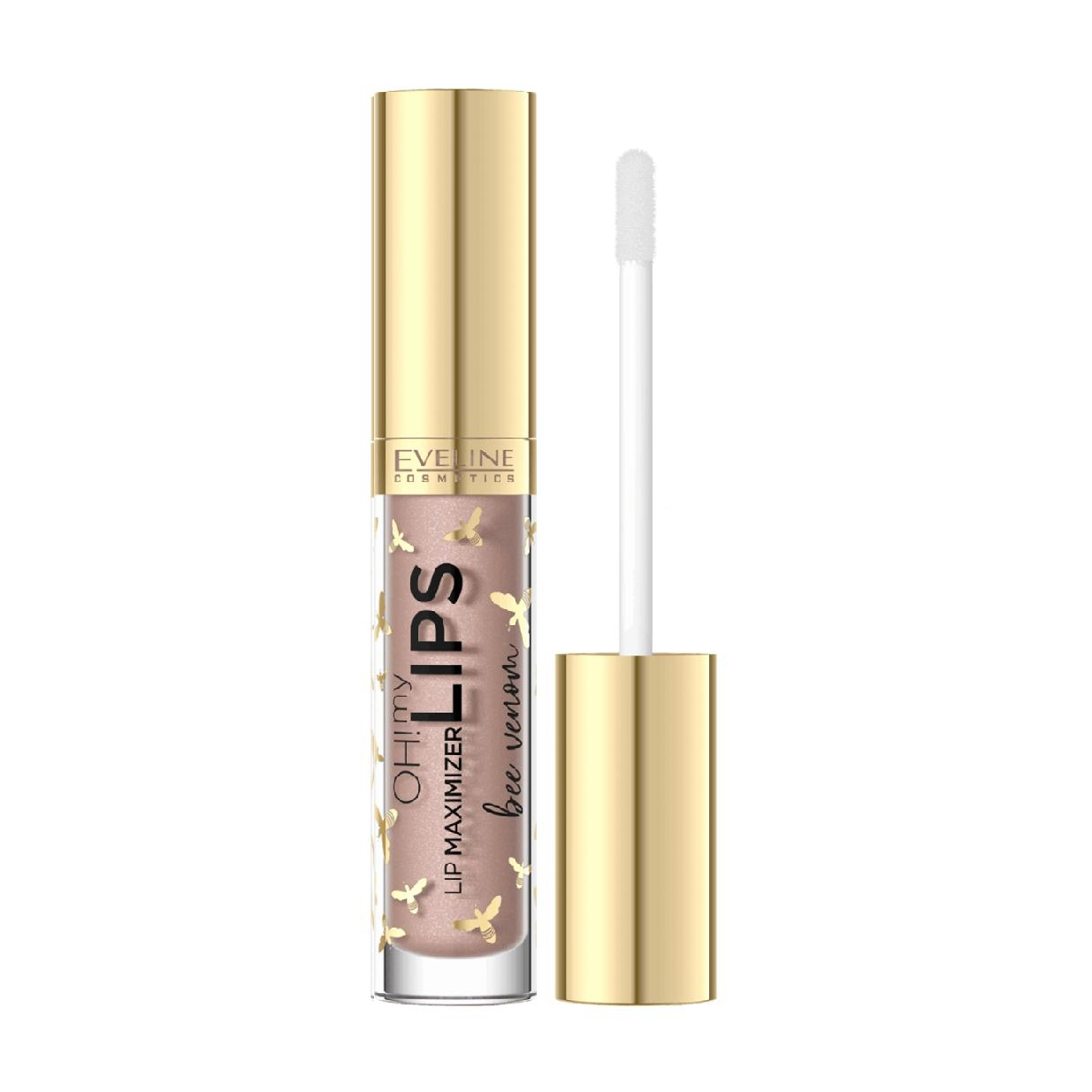 Уцінка! Блиск для губ з ефектом збільшення Eveline Cosmetics OH! My Lips Lip Maximizer Bee Wenom, 4.5 мл